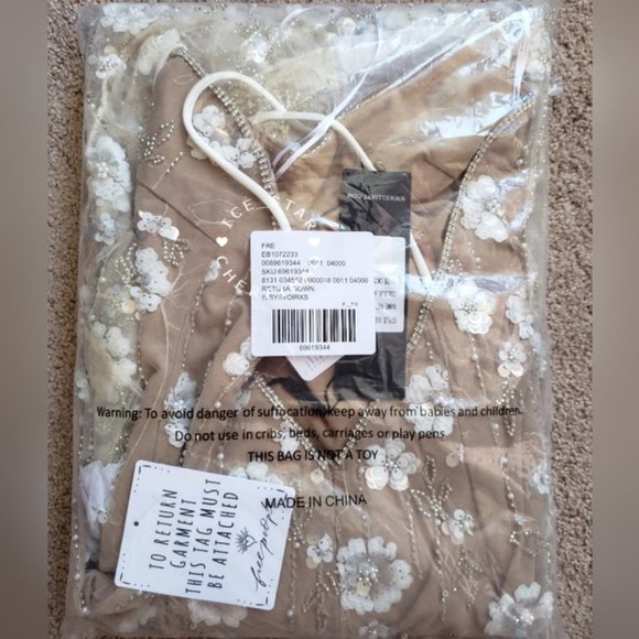 🌹WEDDING SALE🌹 Free People NWT Elliatt Retusa Gown - Picture 4 of 6